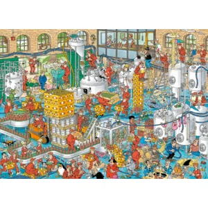 Puzzel - Jan van Haasteren - De bierbouwerij - 1000st.