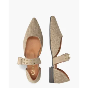 Gioia Waiel Beige Damesballerina's