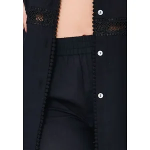 Lingadore Cotton strandset in zwart