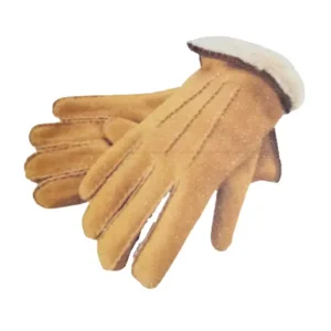Dames en heren - Handschoenen met schapenwol - beige - maat 7 tot 10,5 9