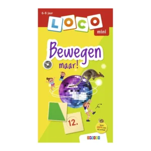 Loco Mini - Boekje - Bewegen maar! - Wereldoriëntatie - Skelet en beweging - 6-8 jaar