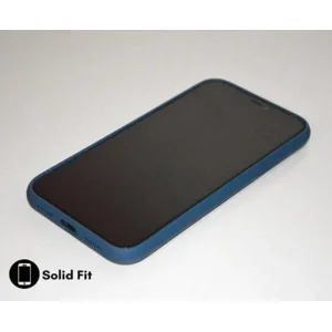 iPhone Hoesje Silicone Case Back Cover Blauw iPhone 12 Pro