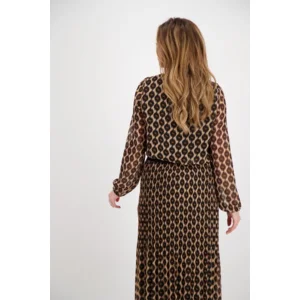 Signe nature bloes: plisse, print ( Signe.1175 )