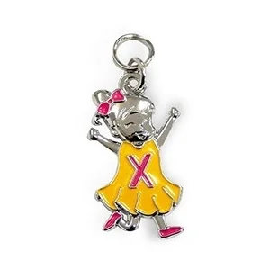 Bedeltje - X - Meisje - Charms for you
