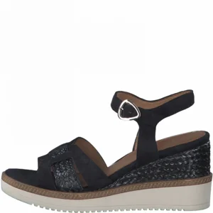 Tamaris sandalen 1-28243-28 marineblauw
