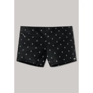 Schiesser – Sunny Side Up – Zwemshort – 169242 – Black Melange