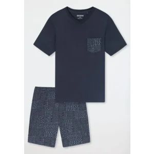 Schiesser - Fine Interlock – Pyjama – 182612 - Graphit