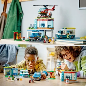 LEGO City - Hoofdkwartier van hulpdienstvoertuigen - 60371