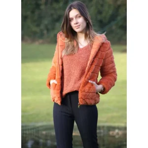 Diversa Broek met carree motief: elastiek met knoop ( DIV.588)