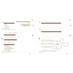 Boek - Negen maandenboek