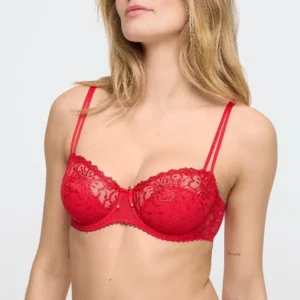 Marie Jo Halve mousse bh: Jane, True red, Europese Maten ( MJO.262 )