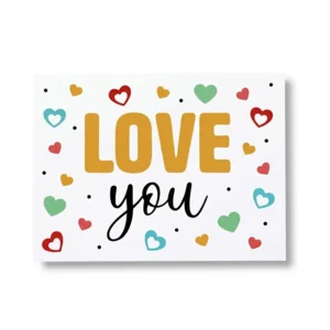 Kaart - Artige - Eyecandy - Love you - EC41-E