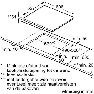 BOSCH PVQ695FC5E Serie | 6 Inductiekookplaat |60 cm Zwart