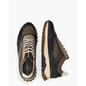 Floris Van Bommel De Grommer Bruin Herensneakers