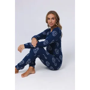 Pastunette – Aspen Ski - Pyjama – 121252-648-1 – Dark Blue