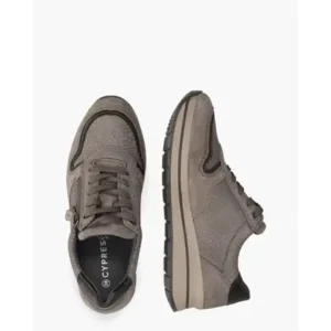 Cypres Vaya Taupe Damessneakers
