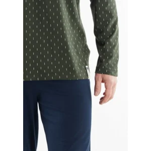 Ceceba heren pyjama: groen, 100% Katoen tot 5XL ( CEC.53 )