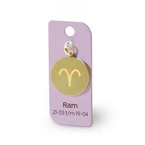 Gouden Charm - Ram