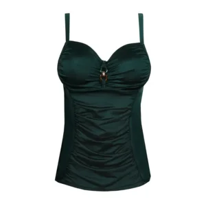 Prima Donna Swim Mangalore tankini in donkergroen