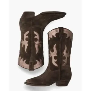 Alpe 2088-34 Donkerbruin Damesboots