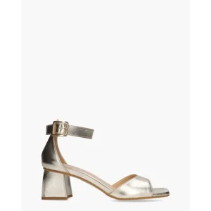 Di Lauro Dacia Goud Dames Sandalen