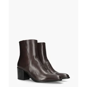 Rossano Bisconti 595-08 Donkerbruin Dames Enkelboots