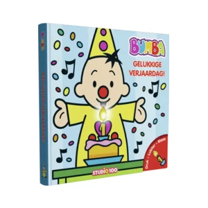Bumba  - Kartonboekje - Gelukkige Verjaardag (Met uitblaasbaar lichtje en muziek)