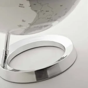 Atmosphere Wereldbol Design Light & Colour Metal Bright Chrome (en)