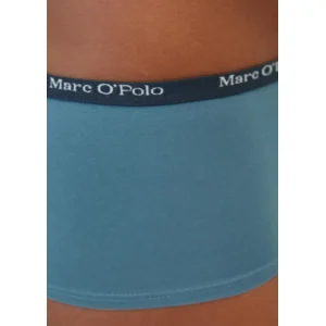 Marc O'Polo 3-pack hipsters in petrolblauw