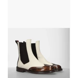 Pertini 532034 Crème/Bruine Damesboots