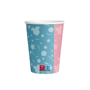 Paper Dreams Bekers Gender Reveal 250ml - 8st