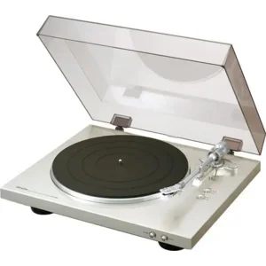 Denon DP300F Platenspeler Zilver