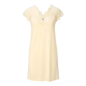 Lingadore Bamboo Basics nachthemd in lichtgeel