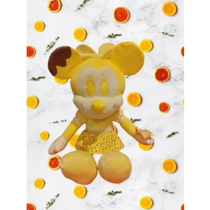 gele knuffel minnie mouse 30 cm
