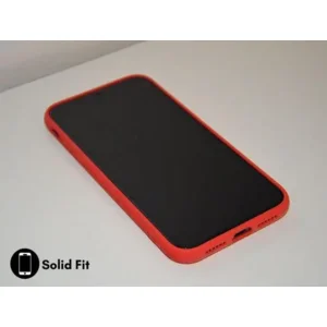 iPhone Hoesje Silicone Case Back Cover Rood iPhone XR