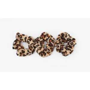 Scrunchie Leopard brown