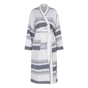 Zus en Zomer Syma kimono in wit en blauw