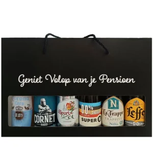 Bierpakket Alcoholvrij : Geniet Volop Van Je Pensioen - Geschenkdoos