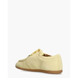 DWRS Label Laval Lichtgeel Dames Veterschoenen