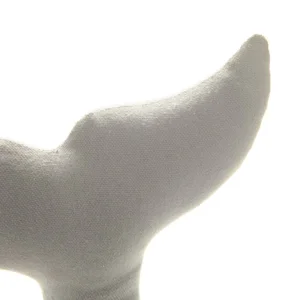 Balvi Deurstop Walvis Staart Grijs