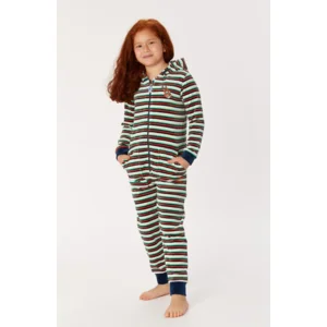 Woody unisex onesie multicolor gestreept