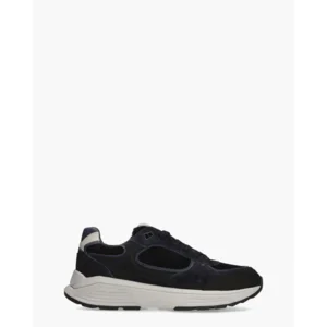 Xsensible Manhattan Zwart/Donkerblauw Herensneakers