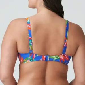 Prima Donna Swim Latakia voorgevormde bikini in blauw met bloemenprint