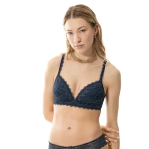 Mey Amourous Deluxe bralette in donkerblauw