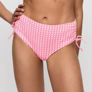Marie Jo Swim Bikini Slip: Mary Lynn, Rose Gingham, taille model ( MJO.344 )