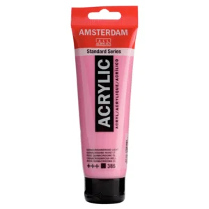 Acrylverf - 385 - Quinacridone roze licht - Amsterdam - 120ml