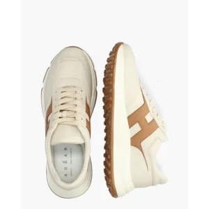 Hogan Hyperlight Off-White/Bruin Herensneakers
