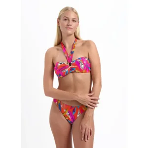 Cyell Bora Bora strapless bikini in oranje