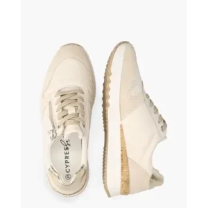 Cypres Claire Beige Damessneakers