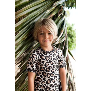 UV zwemshirt Leopard-luipaard